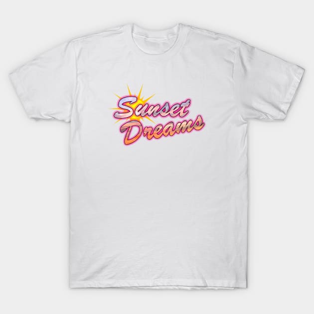 Sunset Dreams T-Shirt by Ray 6 Designs